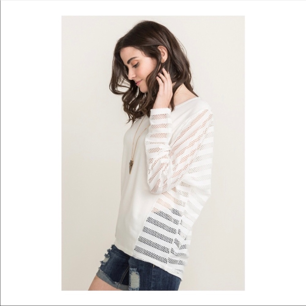 MYSTREE FRONT TERRY PANEL MESH TOP.